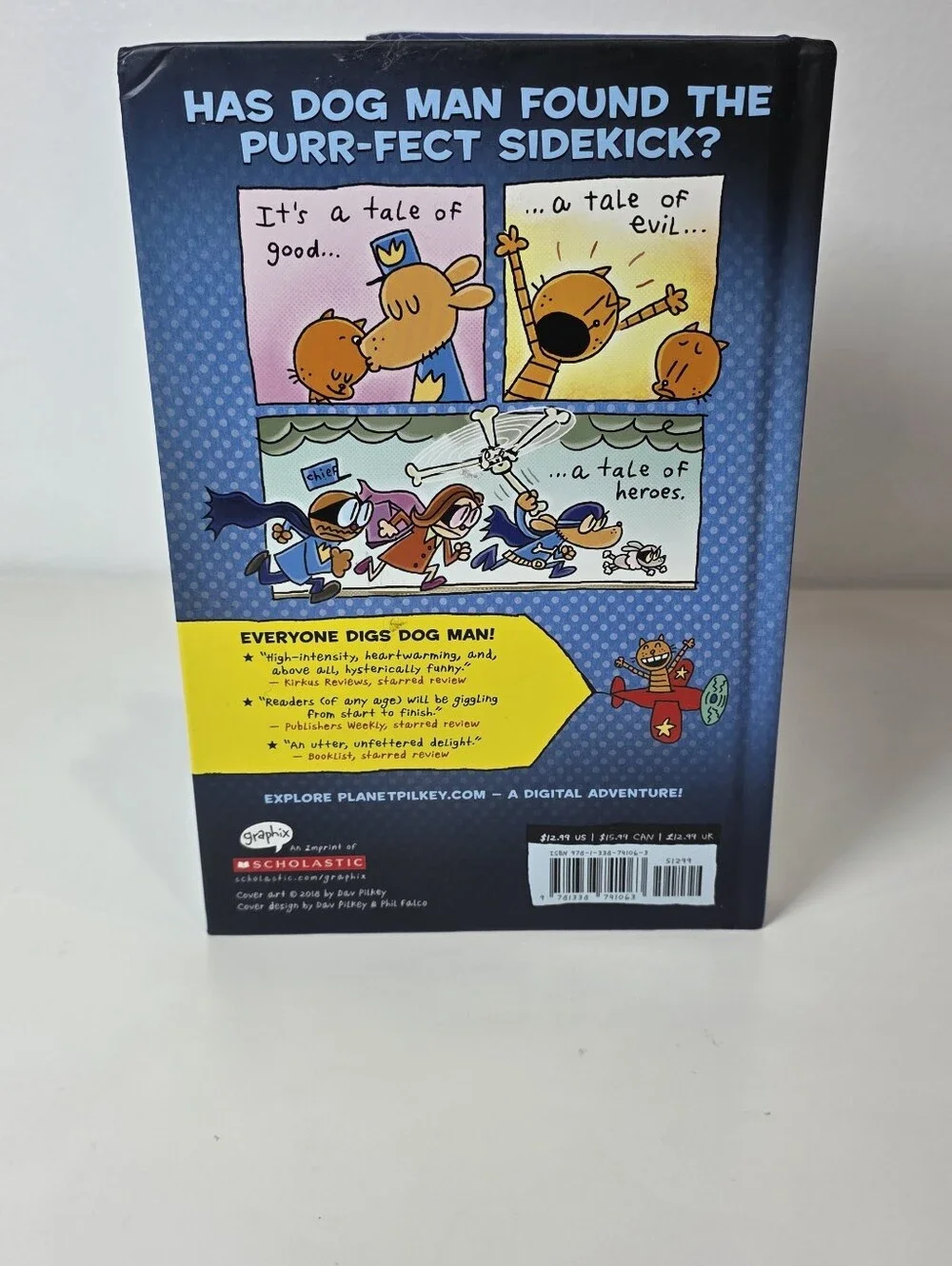Dog Man And Cat Kid Book And Plush Set